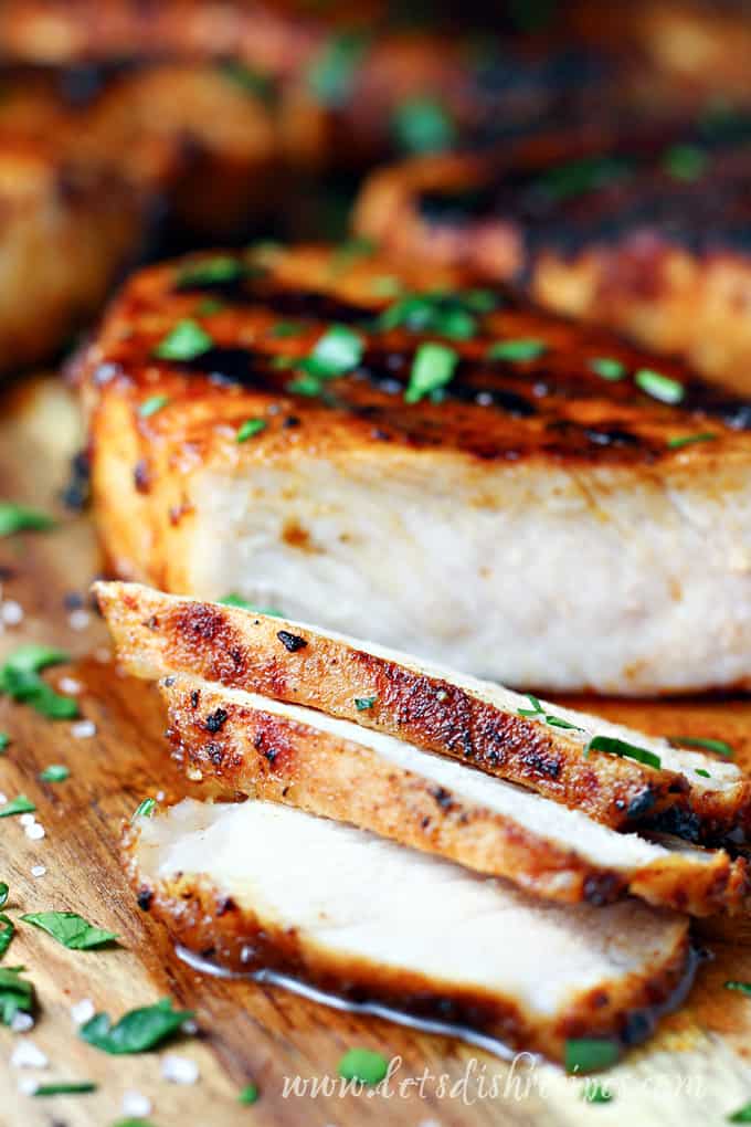 Juicy Grilled Pork Chops