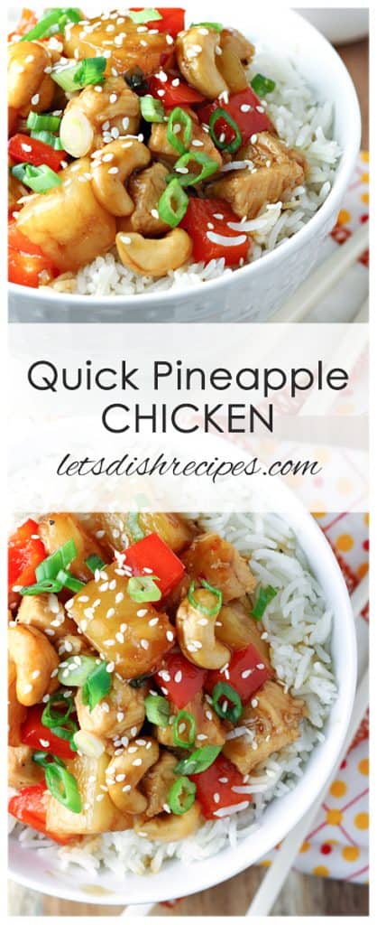 Quick Pineapple Chicken