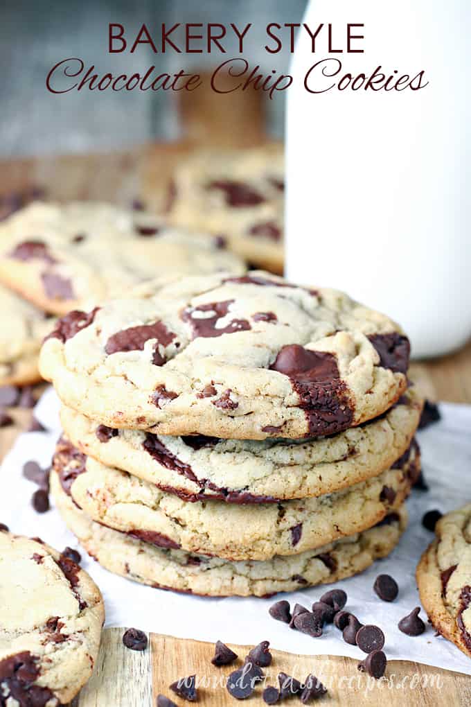 Bakery Style Chocolate Chip Cookies