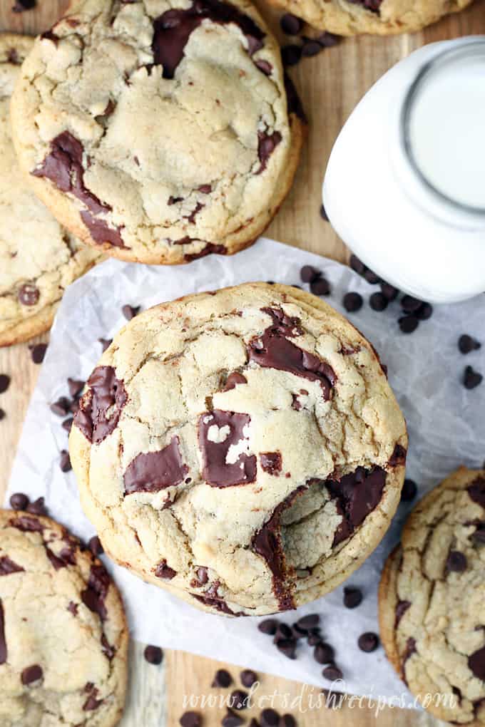 Bakery Style Chocolate Chip Cookies