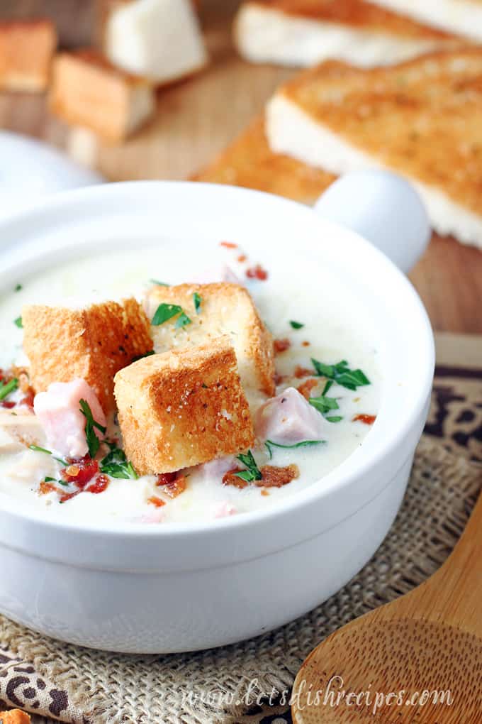 Chicken Cordon Bleu Soup