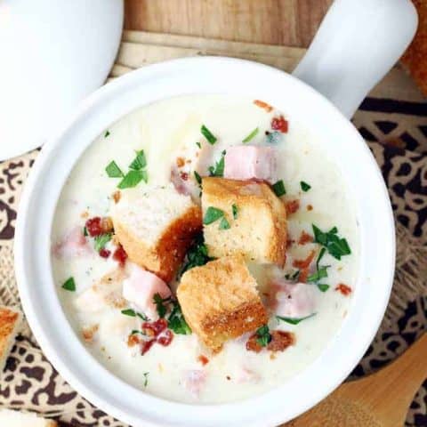 Chicken Cordon Bleu Soup feature