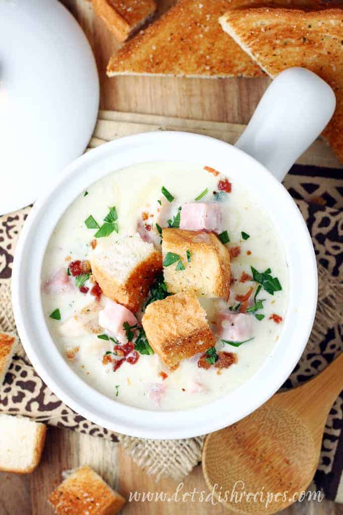 Chicken Cordon Bleu Soup