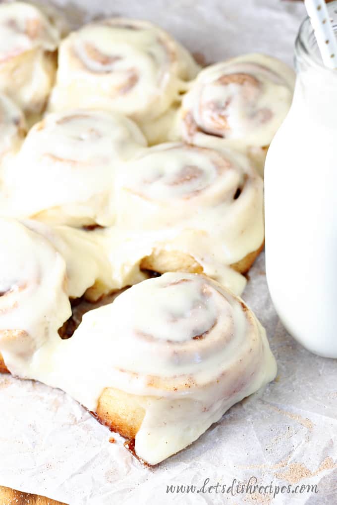 Easy 40 Minute Cinnamon Rolls