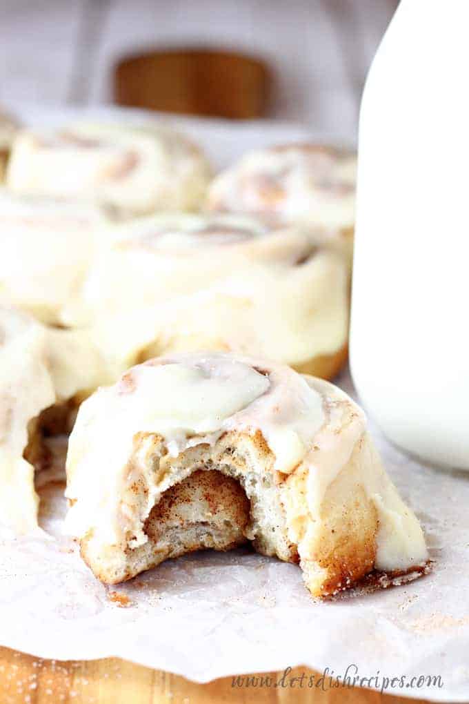 Easy 40 Minute Cinnamon Rolls