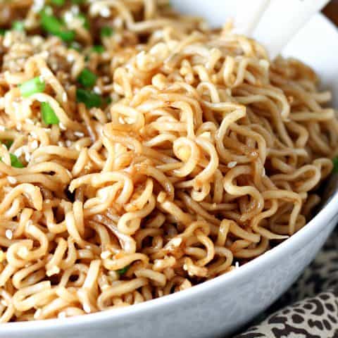 Spicy Peanut Noodles feature