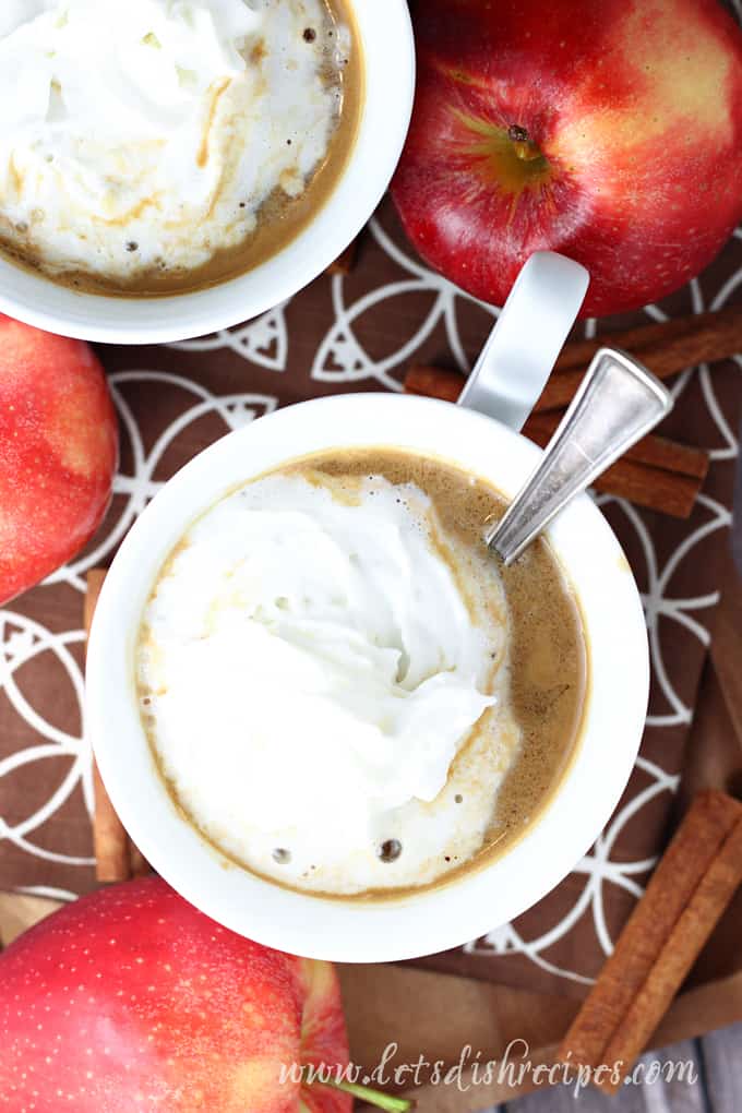 Slow Cooker Butterscotch Caramel Apple Cider