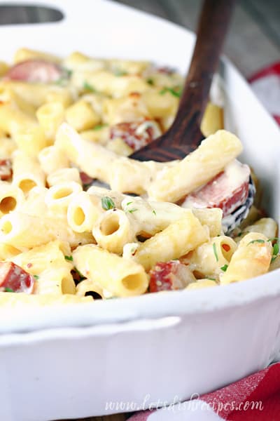 Cajun Rigatoni Bake