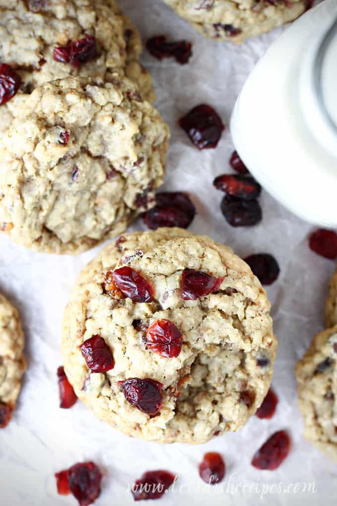 Cranberry Cowboy Cookies