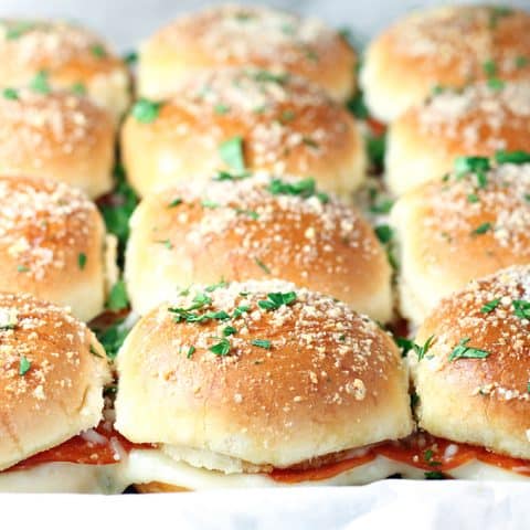 Pepperoni Pizza Sliders feature