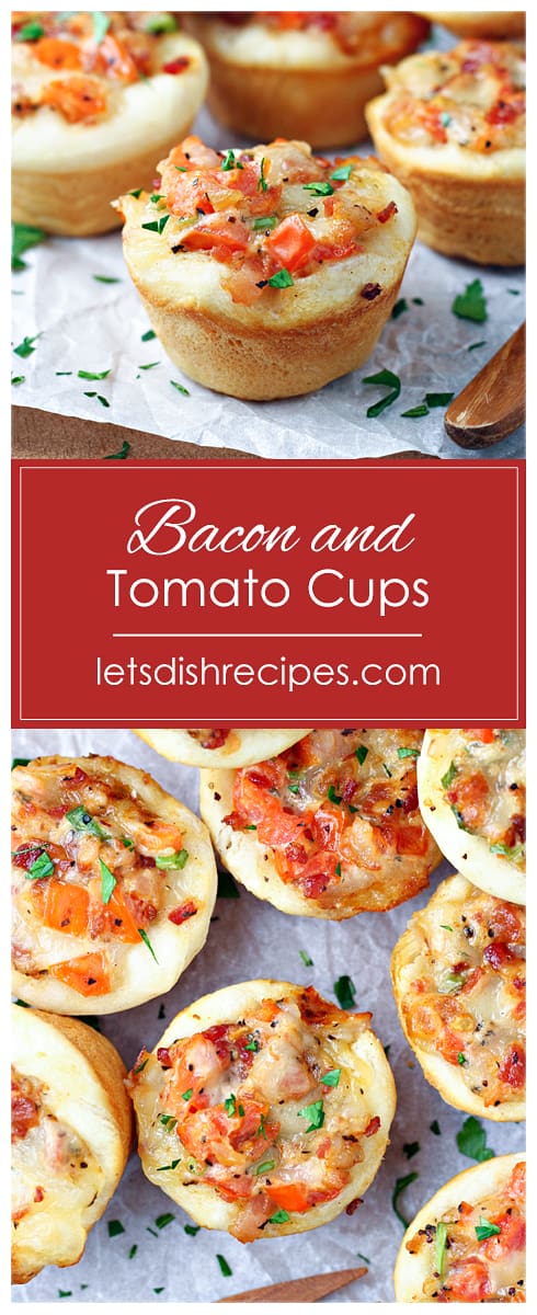 Bacon and Tomato Cups