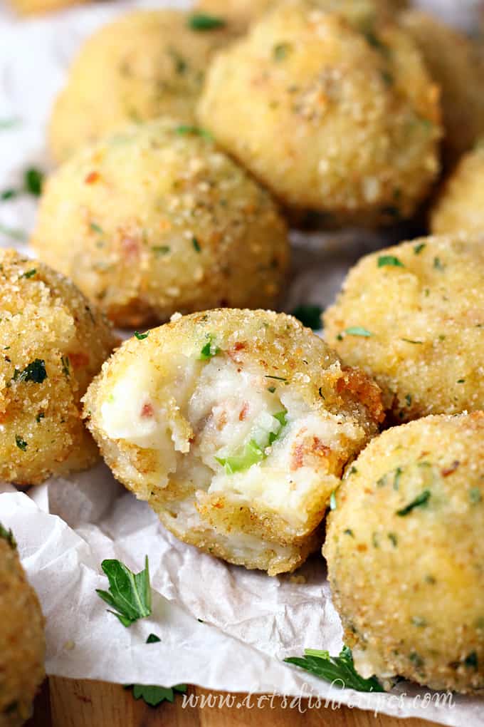 Leftover Mashed Potato Balls