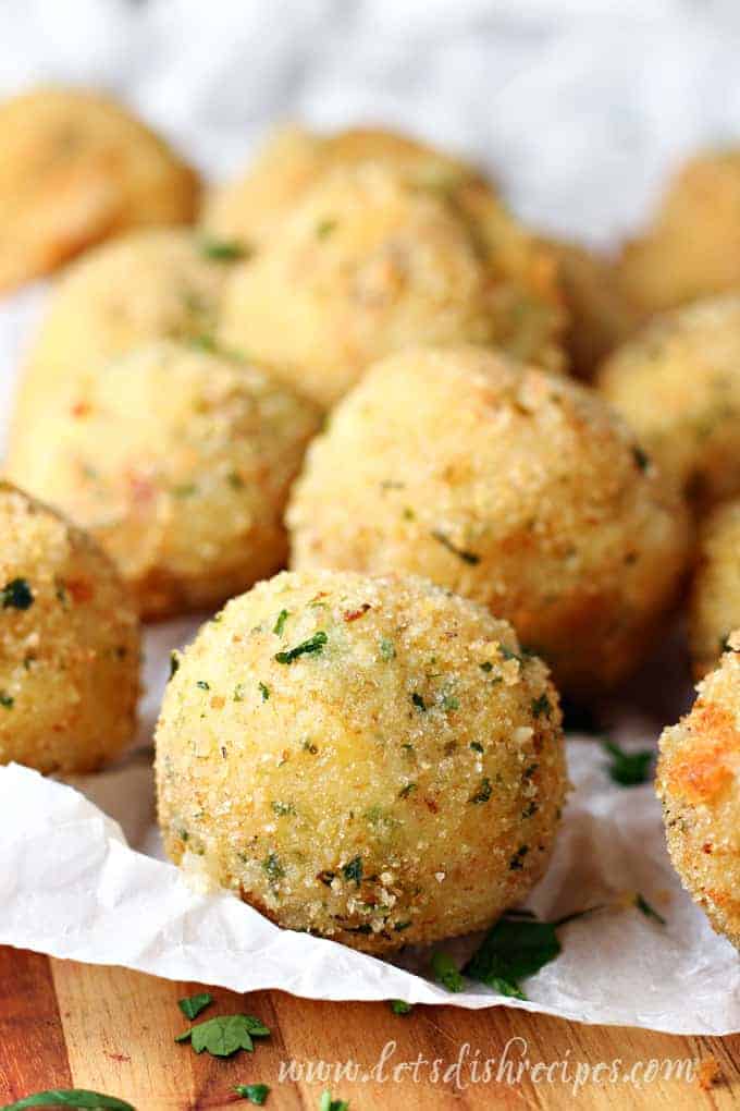 Leftover Mashed Potato Balls