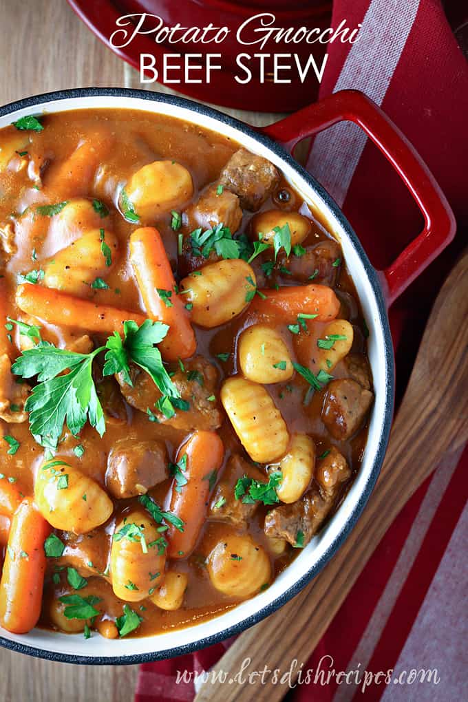 Potato Gnocchi Beef Stew