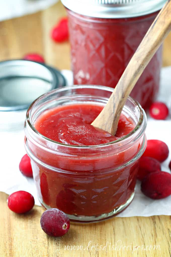 Slow Cooker Cranberry Apple Butter