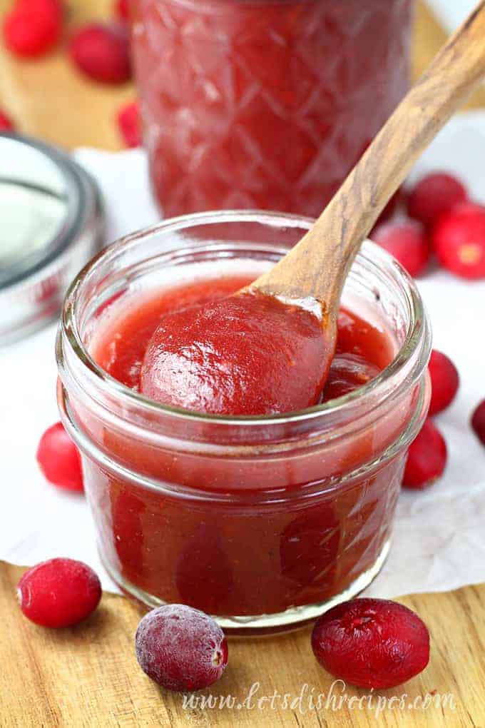 Slow Cooker Cranberry Apple Butter