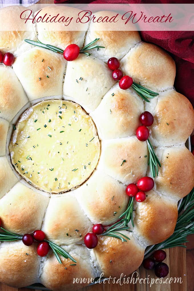 Holiday Bread Wreath