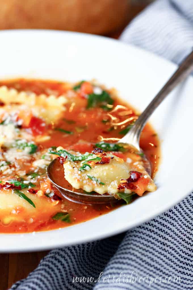 Ravioli Minestrone