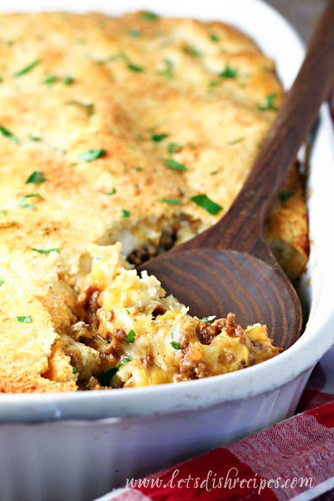 Crescent Roll Pizza Casserole