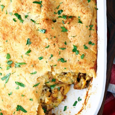 Crescent Roll Pizza Casserole feature