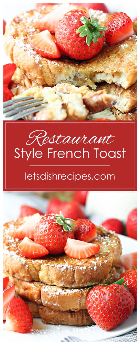 Restaurant Style French Toast