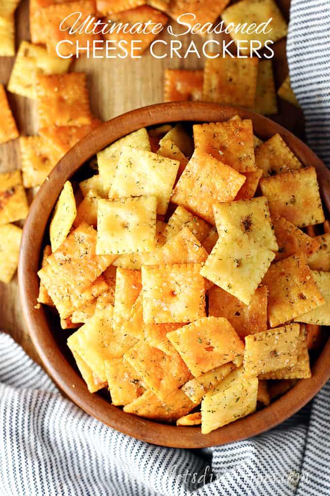 Ultimate Seasoned Cheese Crackers