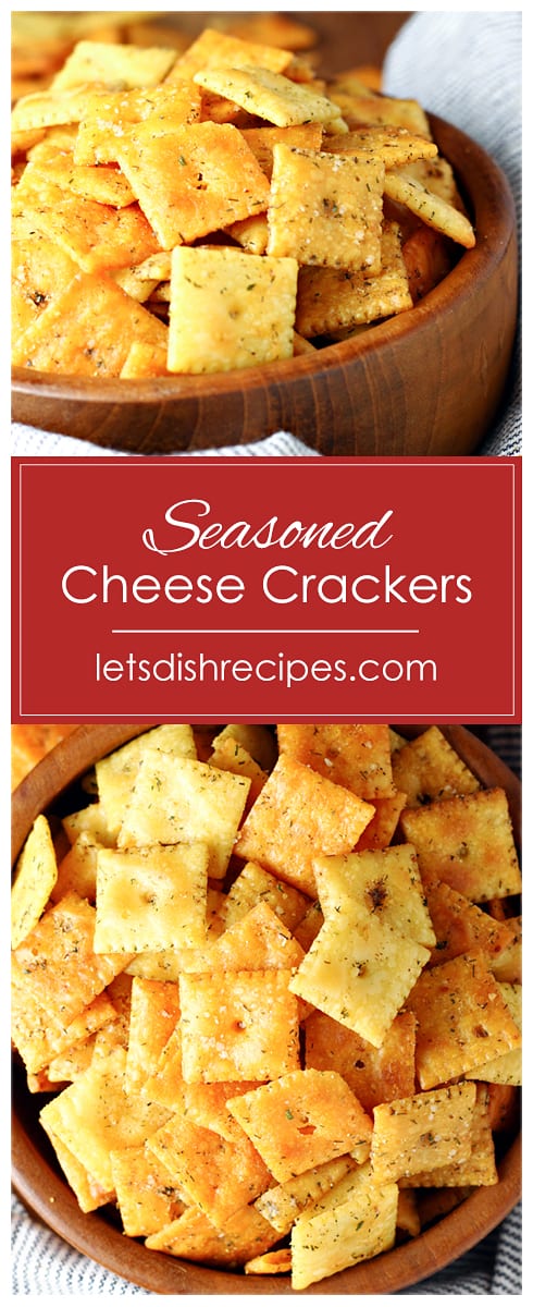 Ultimate Seasoned Cheese Crackers