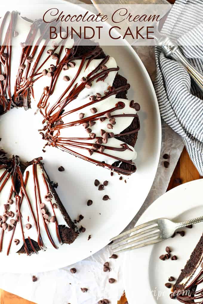 Chocolate Cream Bundt Cake