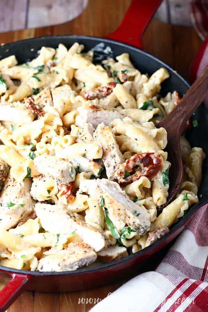 Creamy Tuscan Chicken Pasta