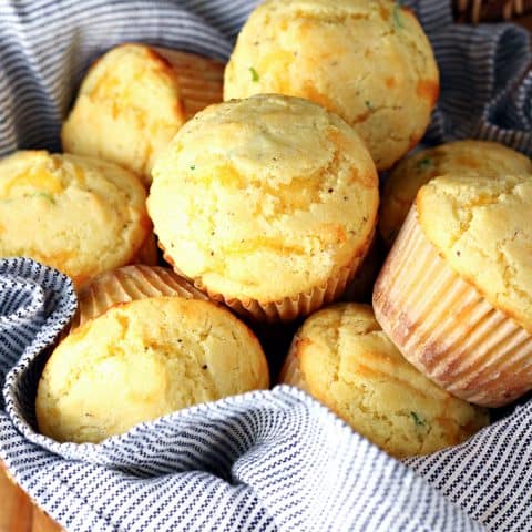 Cheddar Chive Corn Muffins feature