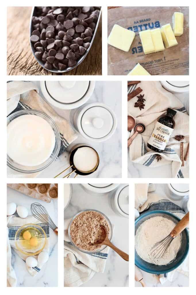 Chocolate Chip Cookie Ingredients