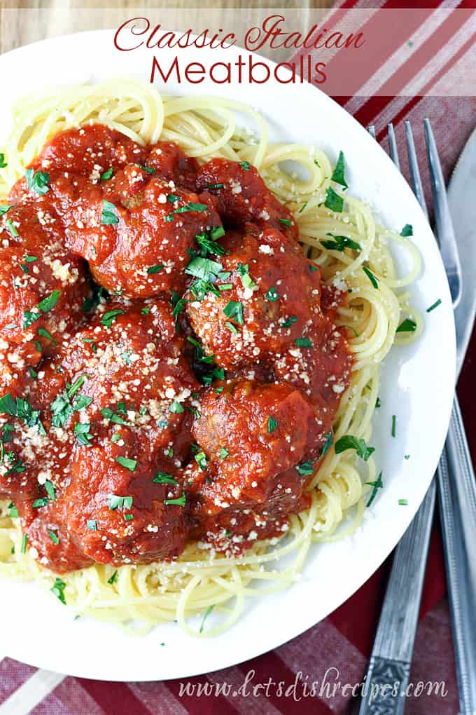 Classic Italian Meatballs