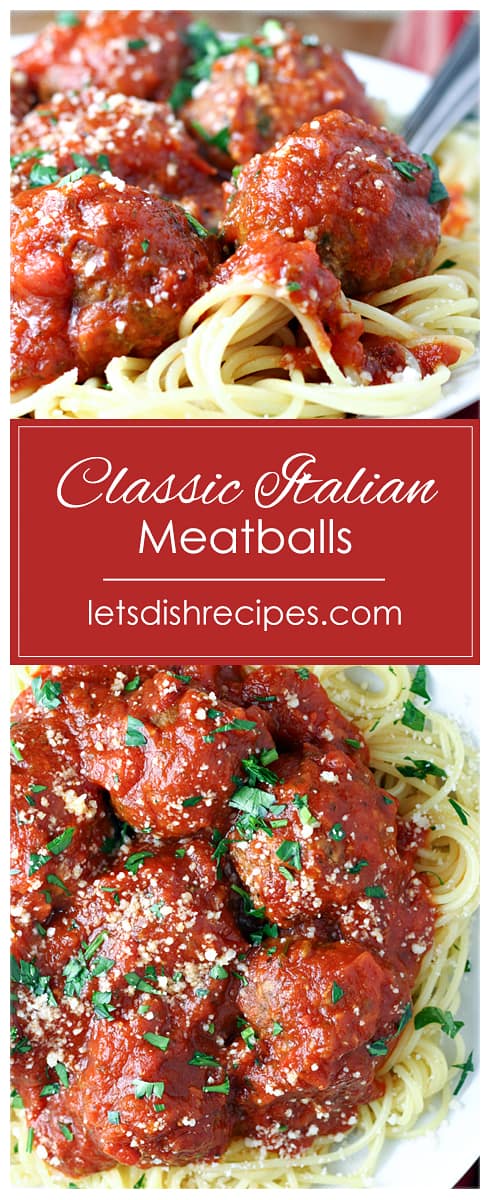 Classic Italian Meatballs