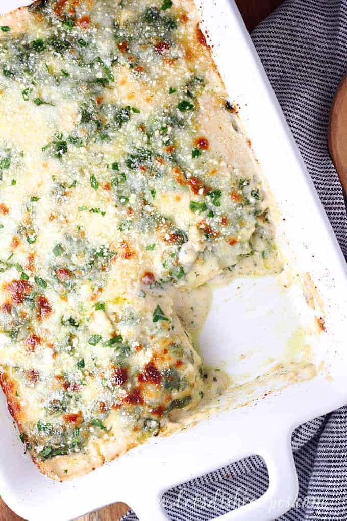 Easy Spinach Ravioli Bake