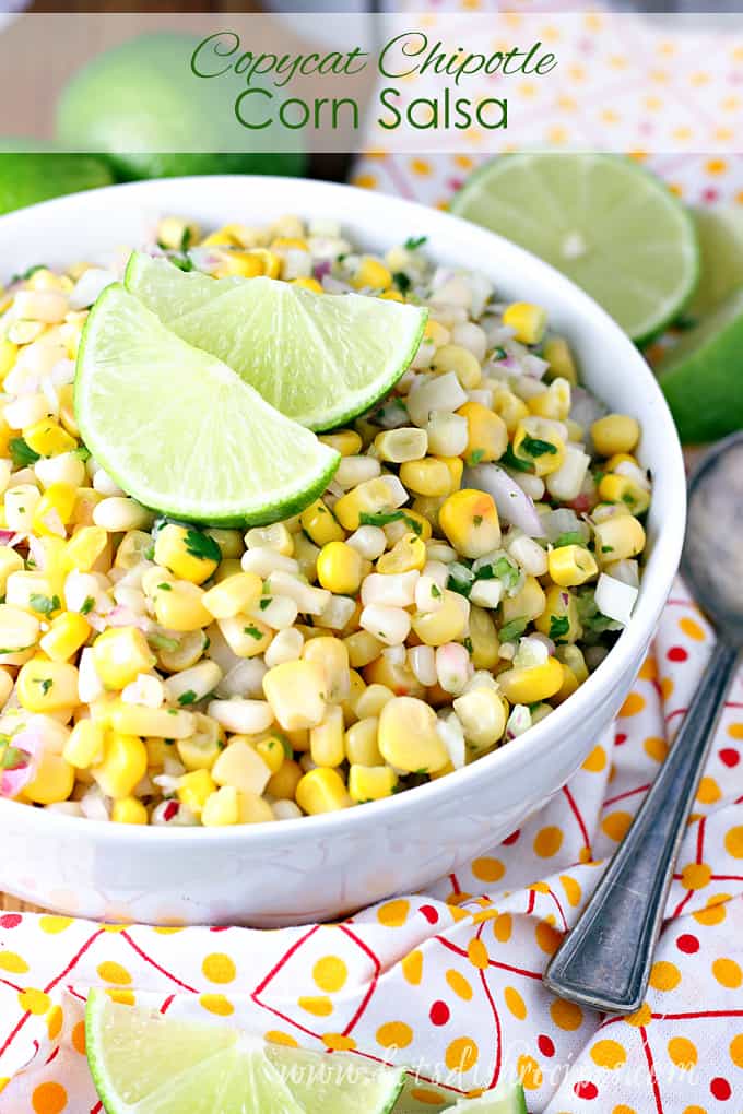 Copycat Chipotle Corn Salsa