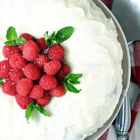 Easy Raspberry Lemon Bundt Cake feature