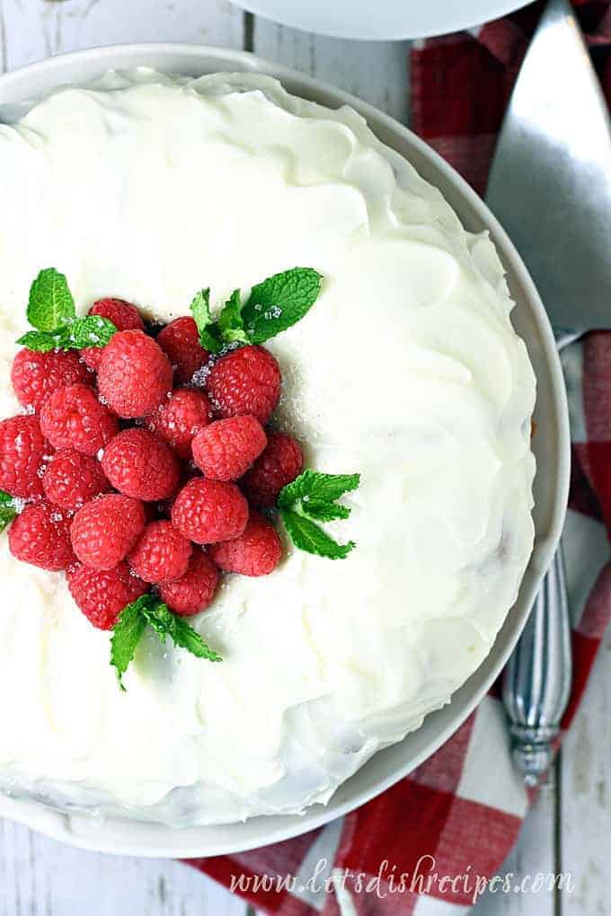 Easy Raspberry Lemon Bundt Cake