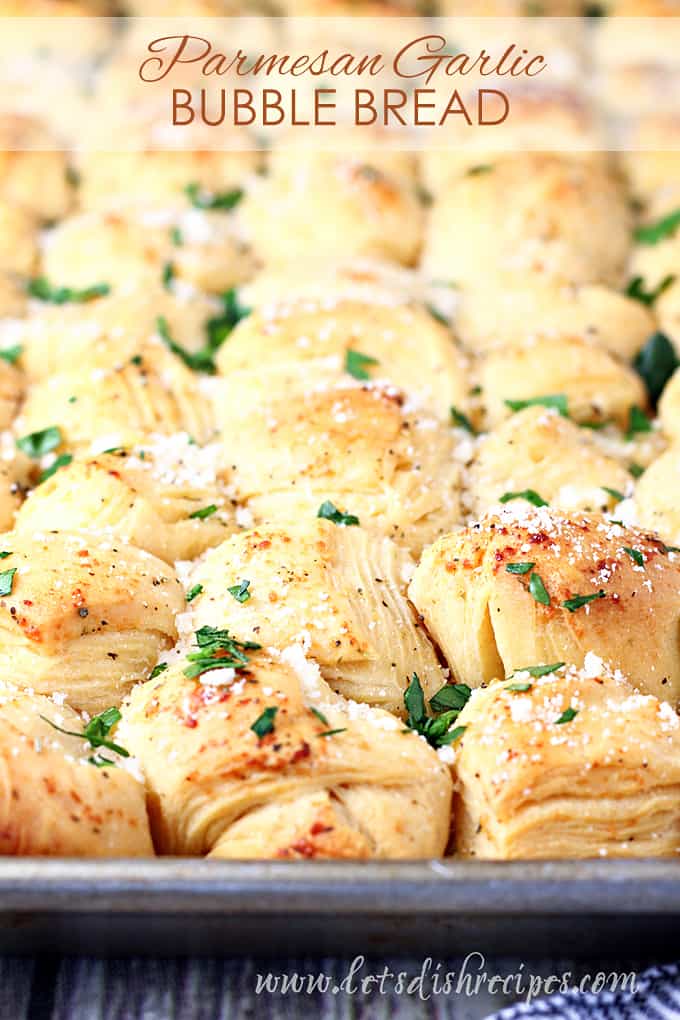 Parmesan Garlic Bubble Bread