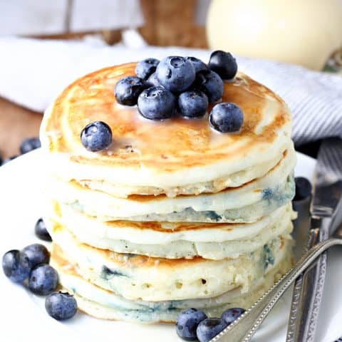 Fluffy Blueberry Pancakes feature