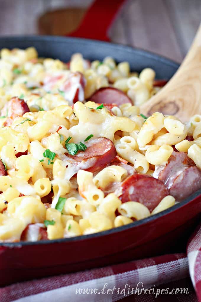 One Pot Sausage Pasta Skillet