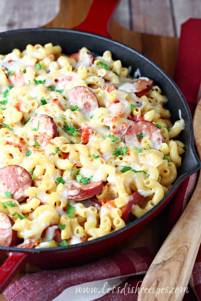 One Pot Sausage Pasta Skillet