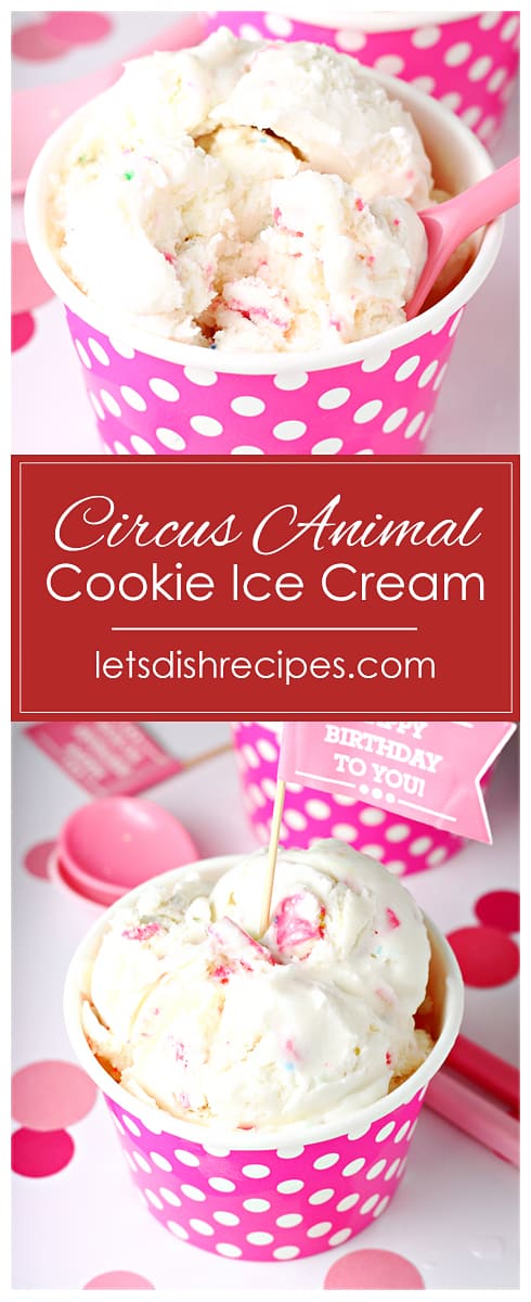 Circus Animal Cookie Ice Cream