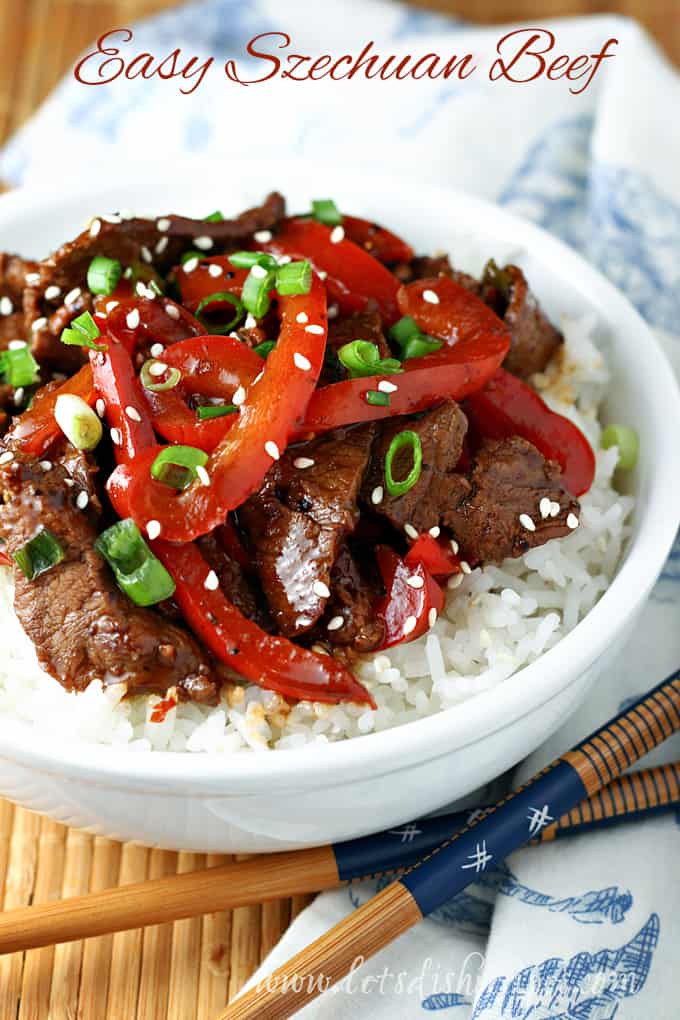 Easy Szechuan Beef