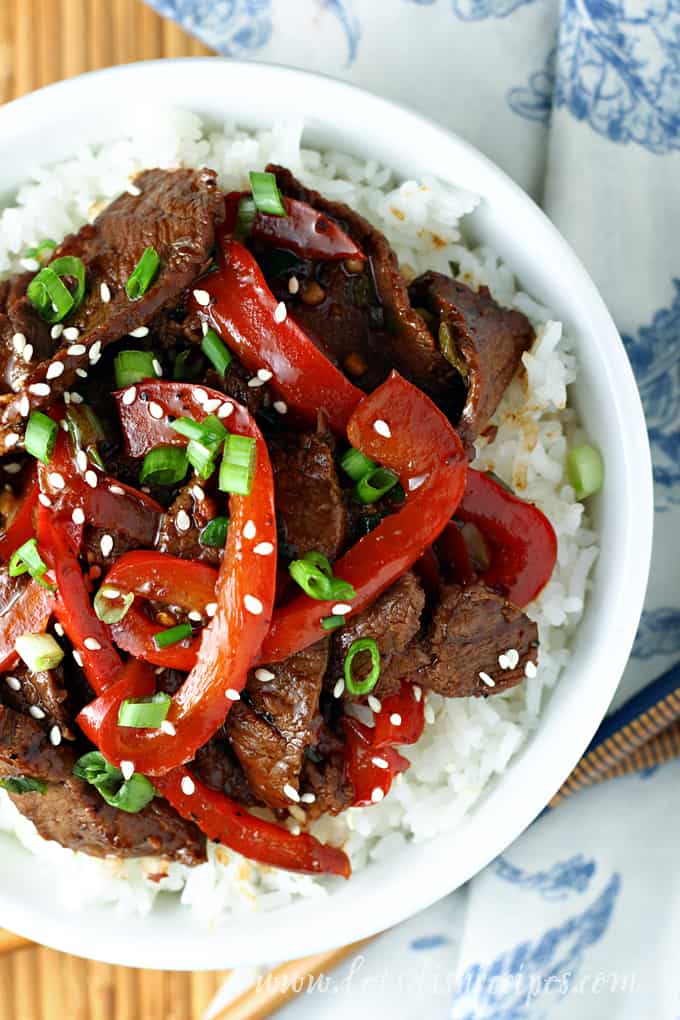 Easy Szechuan Beef