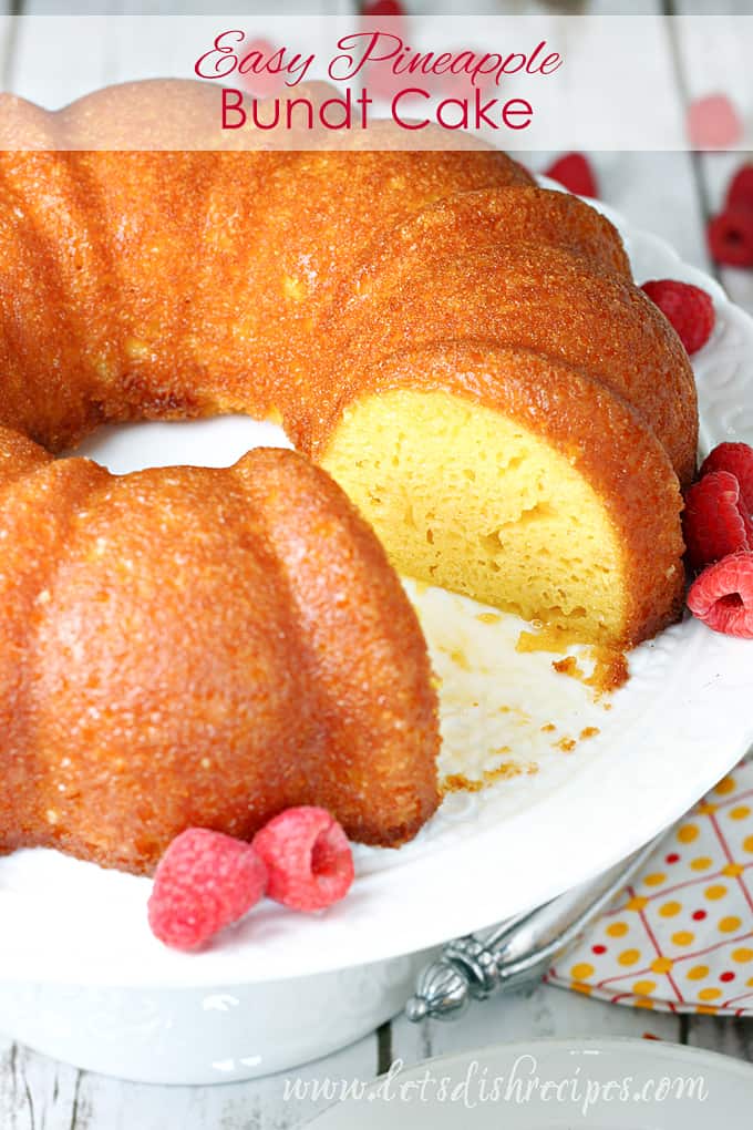 Easy Pineapple Bundt Cake