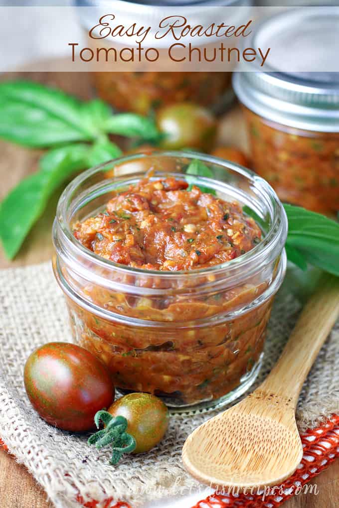 Easy Roasted Tomato Chutney