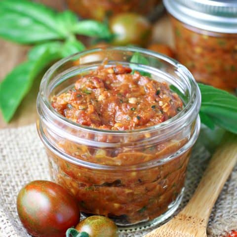 Easy Roasted Tomato Chutney feature