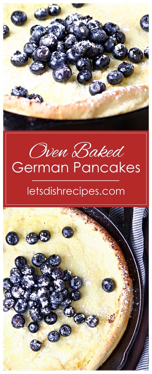 German Oven Baked Pancakes