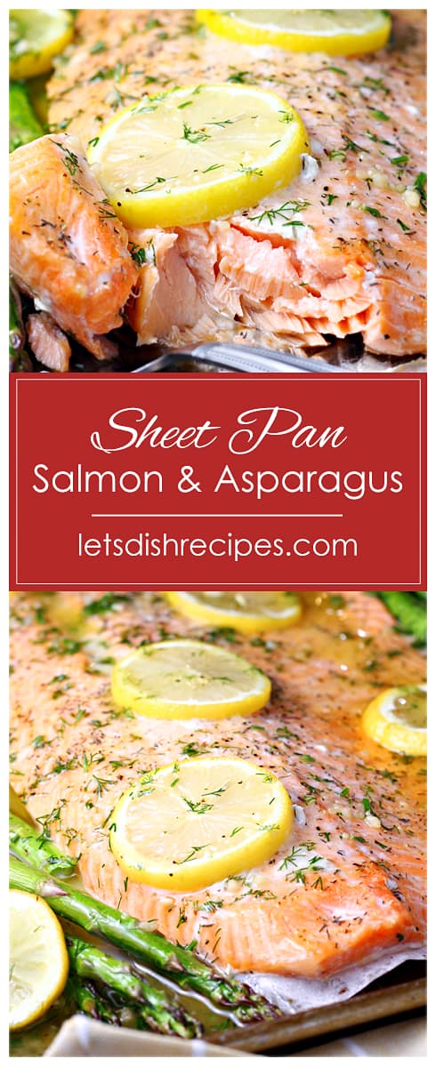 Sheet Pan Salmon and Asparagus