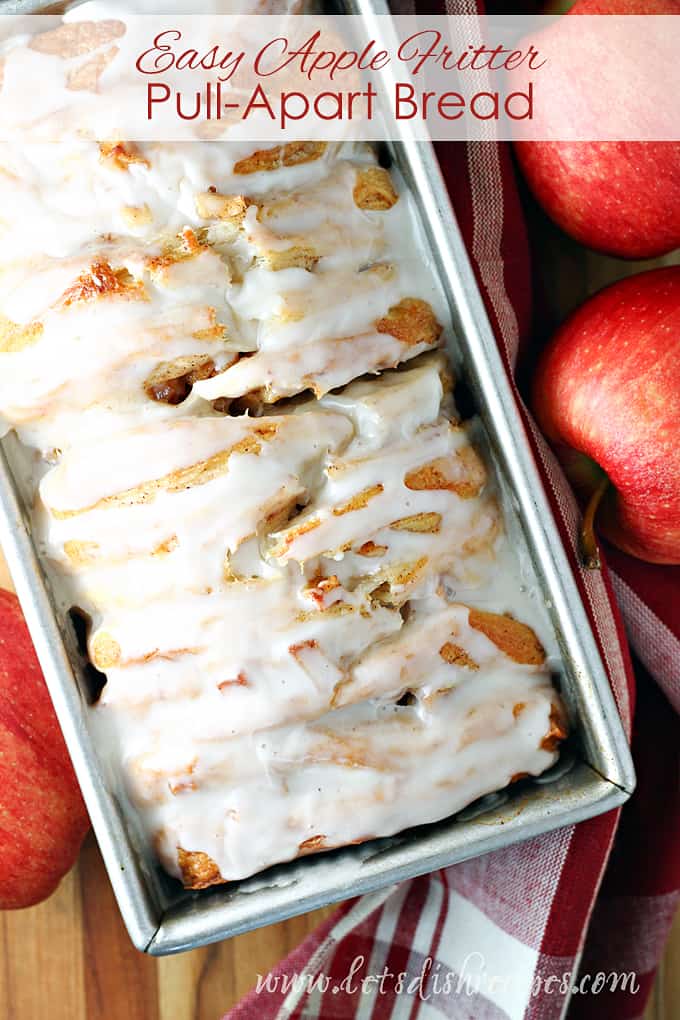 Easy Apple Fritter Pull-Apart Bread